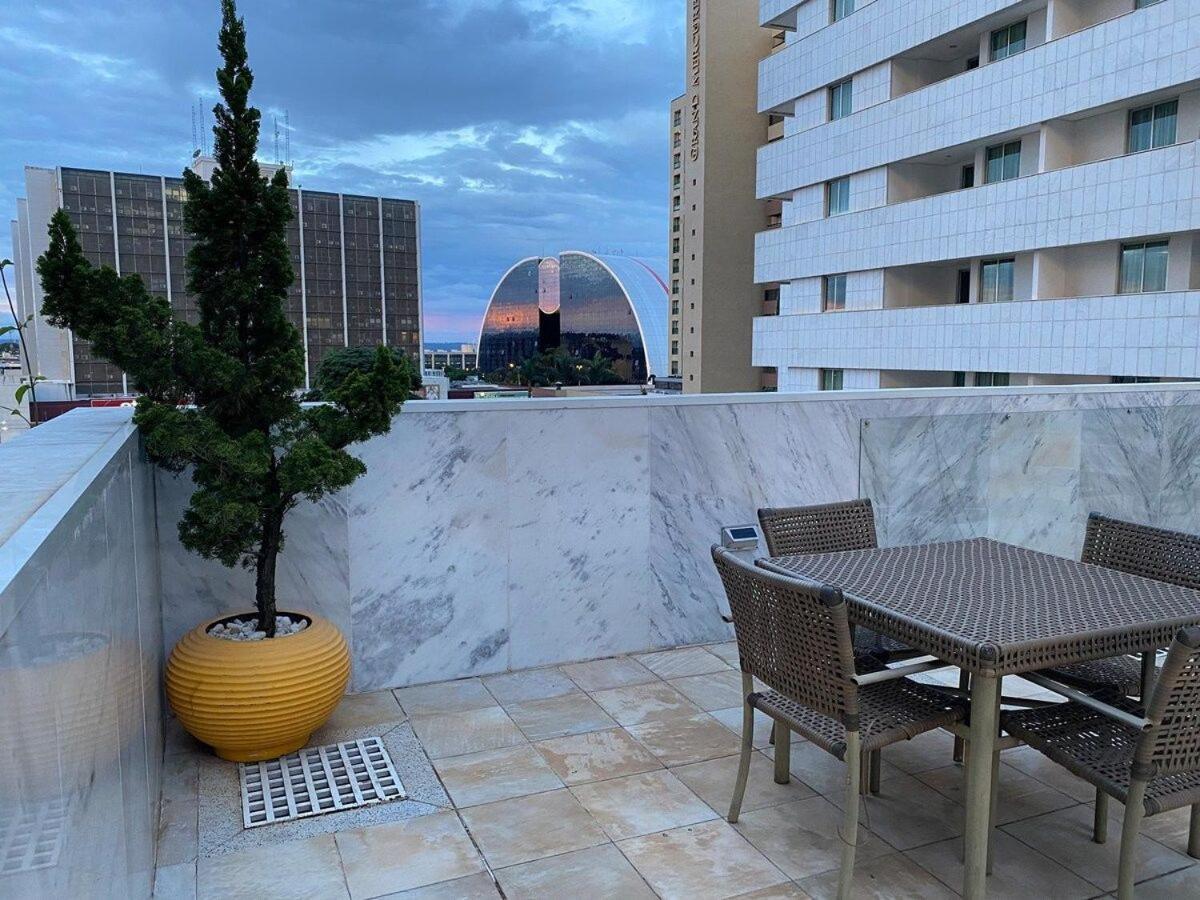 Flat Encantador No 11º Com Vista Pra Torre De Tv Brasilia Esterno foto