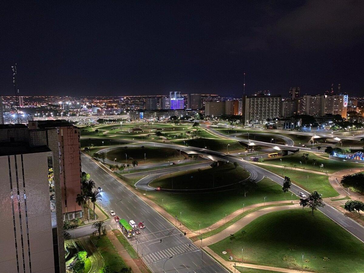 Flat Encantador No 11º Com Vista Pra Torre De Tv Brasilia Esterno foto