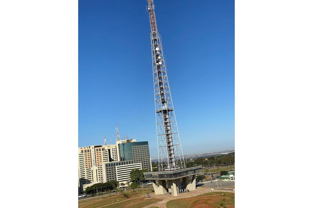Flat Encantador No 11º Com Vista Pra Torre De Tv Brasilia Esterno foto